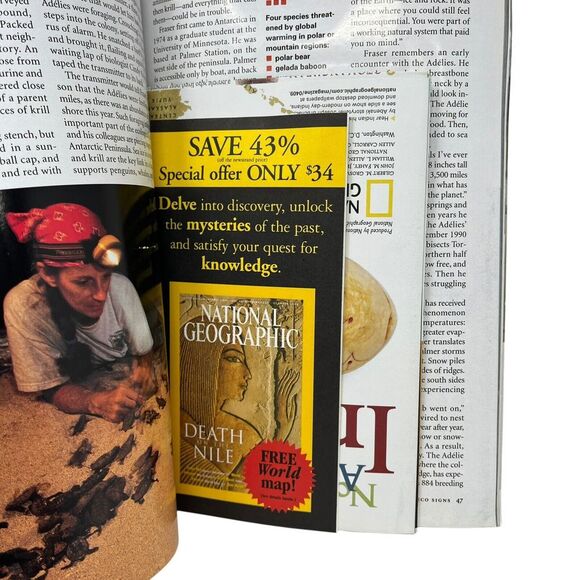 National Geographic Magazine September 2004 - Global Warming Vintage History Mag - Picture 2 of 4